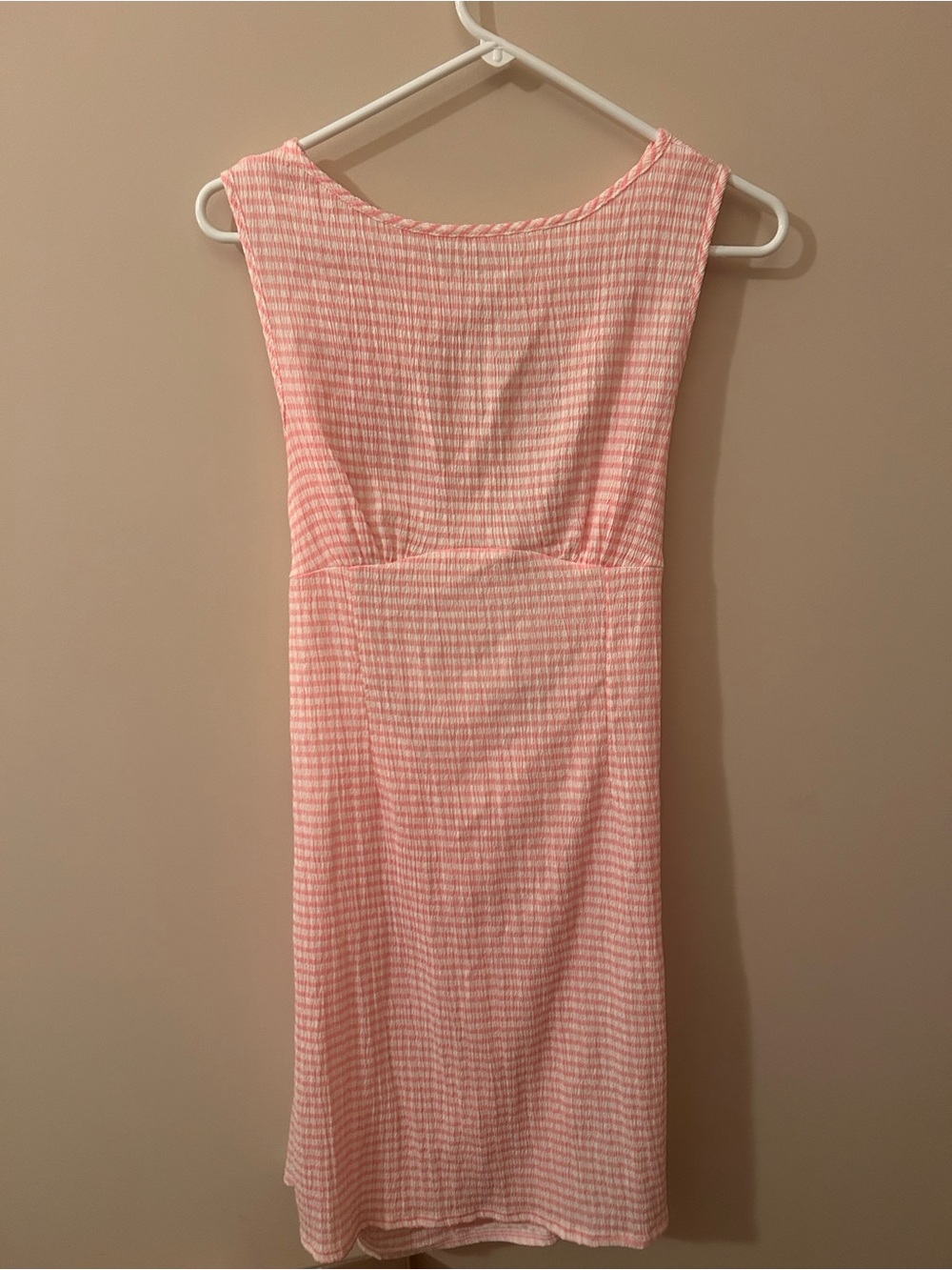 NWT Altar'd State Light Pink Textured Sleeveless Shift Dress